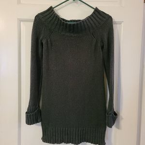 Shrinking violet sweater